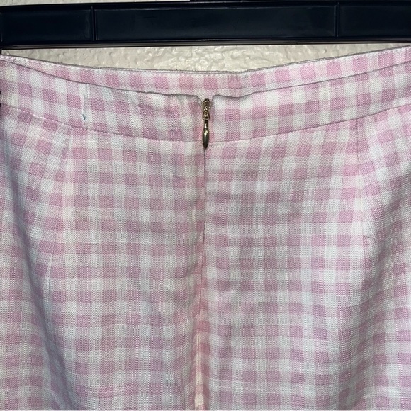 Draper James RSVP Pink Gingham Set Size XS Top and Size 4 Bottoms - Picture 7 of 9
